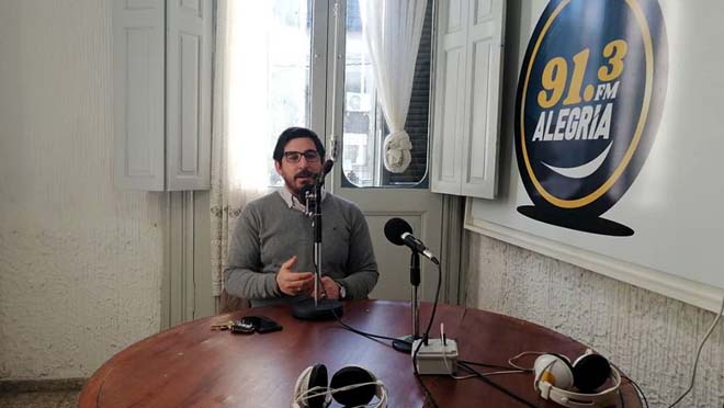 Regino Lopez Lista 1986 FA: Estamos pensando en un Salto al desarrollo integrado en la región, tenemos marchando la propuesta de Central Hortifrutícola. Está todo definido, está el dinero, hay que arrancar la obra