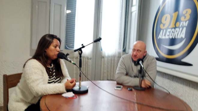 Recibimos la visita a la Radio de María Noel Rodríguez Directora de Turismo y Cultura Intendencia de Salto