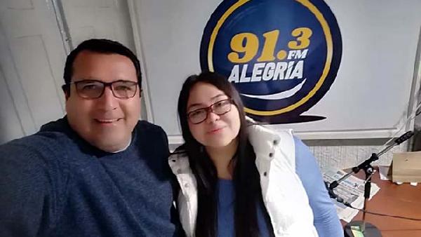 La visita a la Radio de Michelle Fagundez Lista 180 Partido Nacional